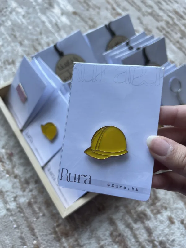 Engineer's Helmet Pin - Image 2