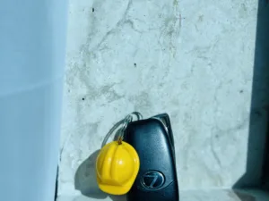 Engineer's Helmet keychain