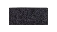 Black Topo Mouse Pad