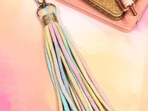 Colorful Keychain & Bag Charm – Fun Accessory for Bags & Keys