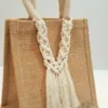 👜Macrame-Jute Tote Bag – Effortless Style, Naturally Made🧵 - S