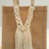 👜Macrame-Jute Tote Bag – Effortless Style, Naturally Made🧵 - S - Image 2