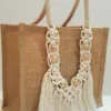 👜Macrame-Jute Tote Bag – Effortless Style, Naturally Made🧵 - M