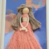 🎁 Handmade Macramé Doll in A Frame – A Gift That Speaks to the Heart ✨