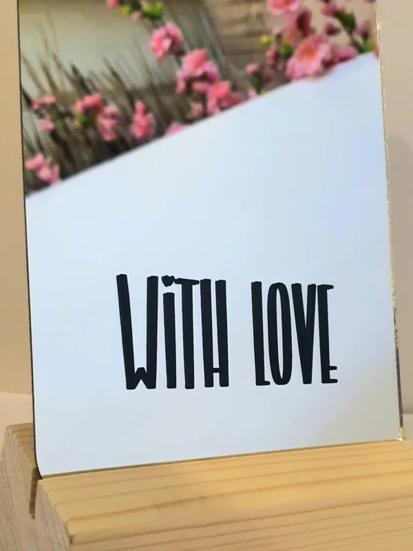 🎁 Mini Table Mirror – A Gift from the Heart ✨ - Image 2