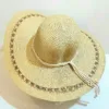 🌞Handwoven Summer Hat – Natural Elegance with Macrame Detail🧵 - Image 3