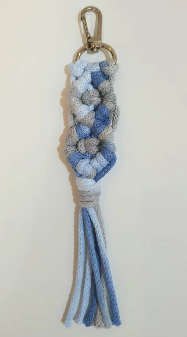 Handmade Macramé Keychain – Boho Charm in Every Knot 🌿 - Image 8