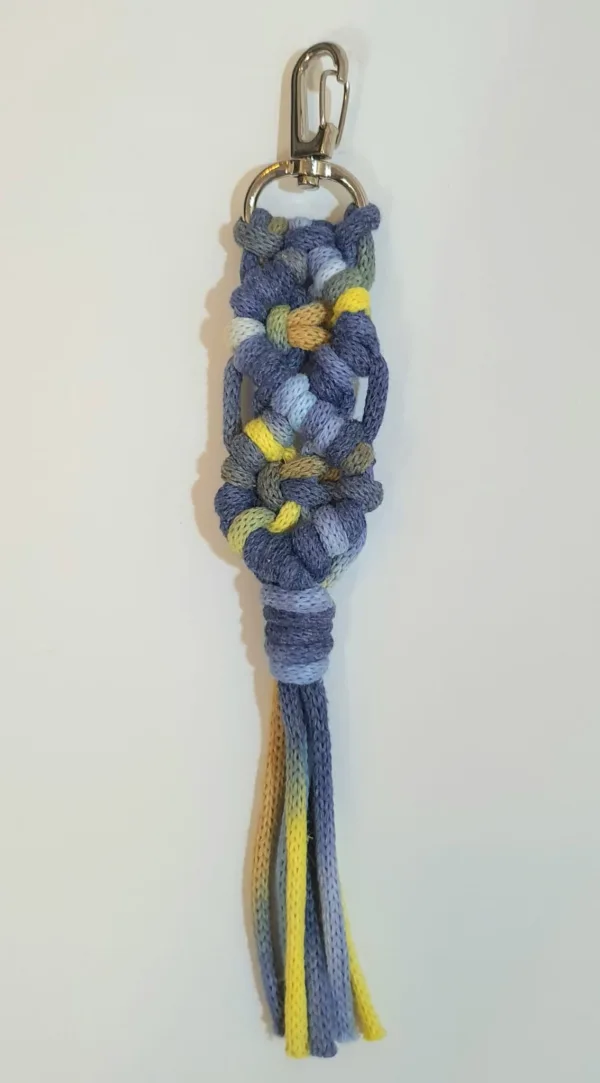 Handmade Macramé Keychain – Boho Charm in Every Knot 🌿 - Image 4