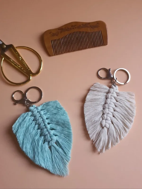 Macrame Leaf & Feather Kit + Video Tutorial