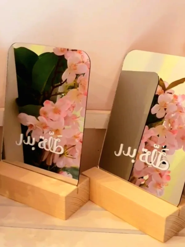 🎁 Mini Table Mirror – A Gift of Radiance and Elegance ✨ - Image 2