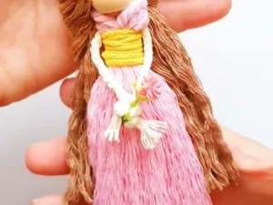 Macrame Doll DIY Kit + Video Tutorial