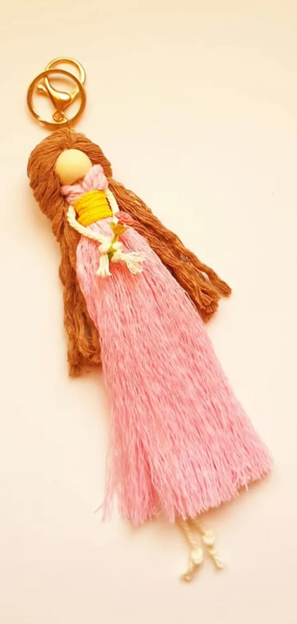 Macrame Doll DIY Kit + Video Tutorial - Image 2