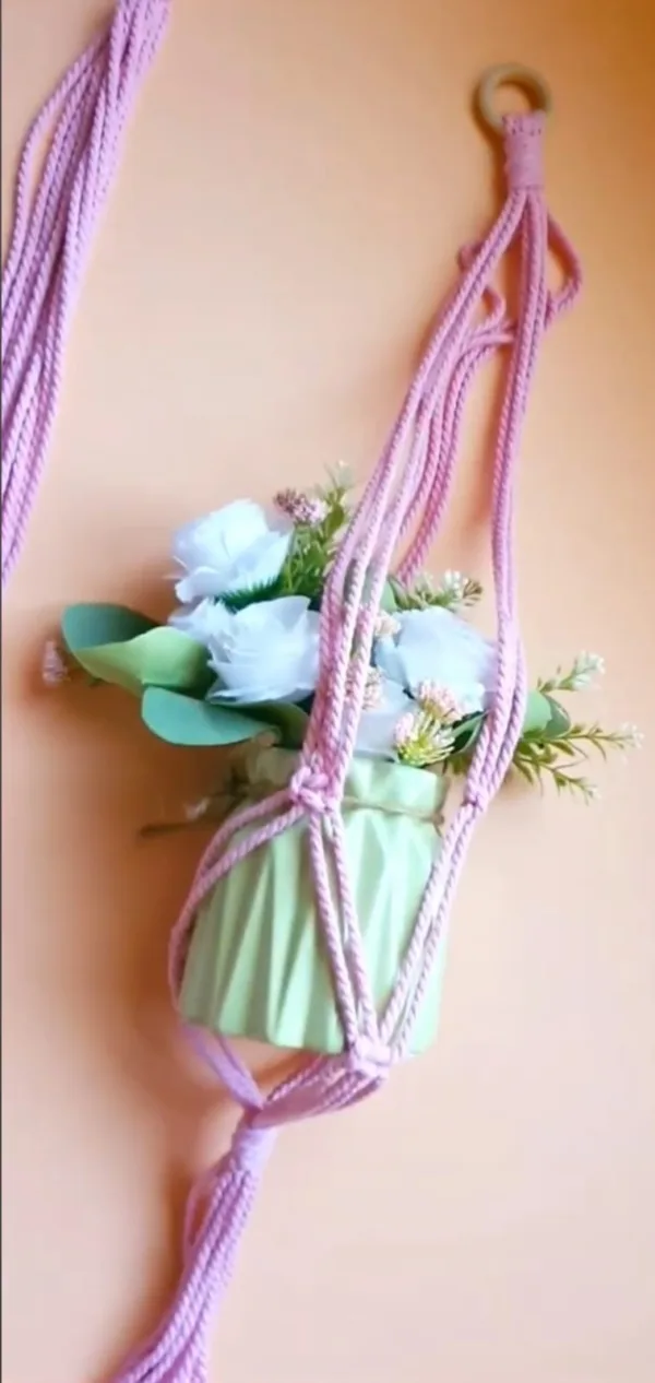 Macrame Plant Hanger Kit + Video Tutorial - Image 3