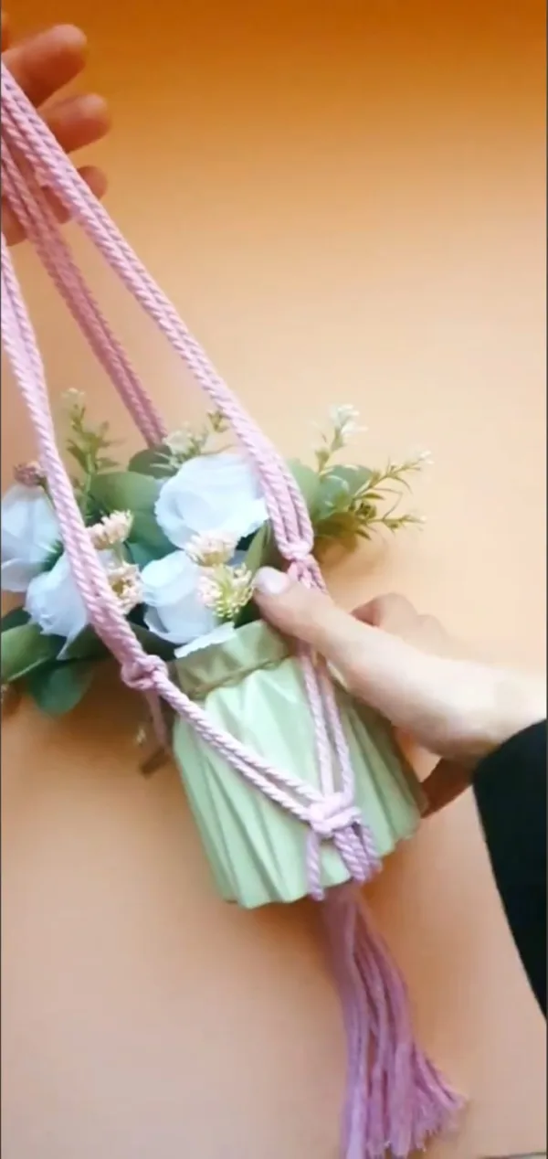 Macrame Plant Hanger Kit + Video Tutorial