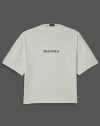 Bianora Classic White T-Shirt – Crest Edition